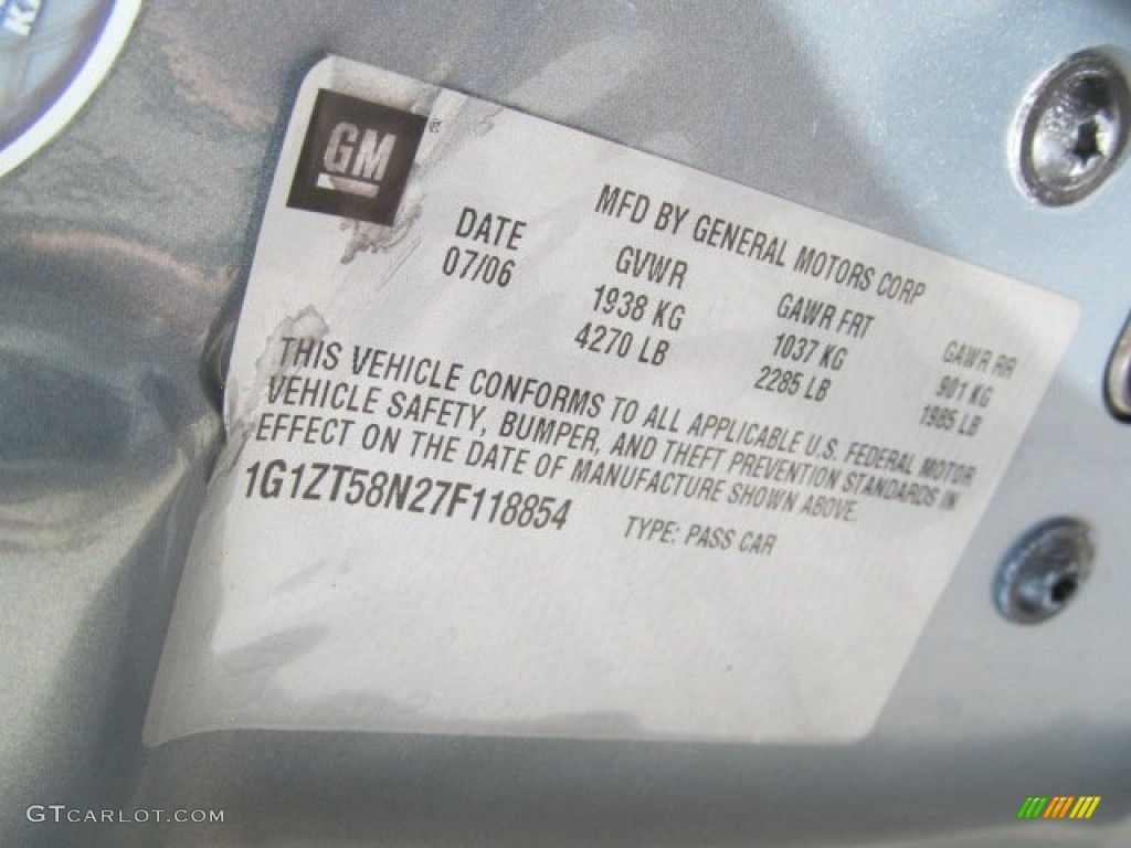 2007 Malibu LT Sedan - Golden Pewter Metallic / Titanium Gray photo #19