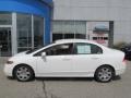 Taffeta White - Civic LX Sedan Photo No. 3