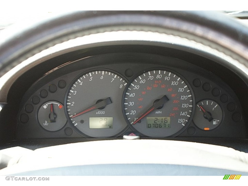 1999 Cougar V6 - Laser Red / Graystone photo #20