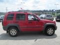 2003 Flame Red Jeep Liberty Sport 4x4  photo #6