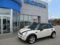 Pepper White 2002 Mini Cooper Hardtop