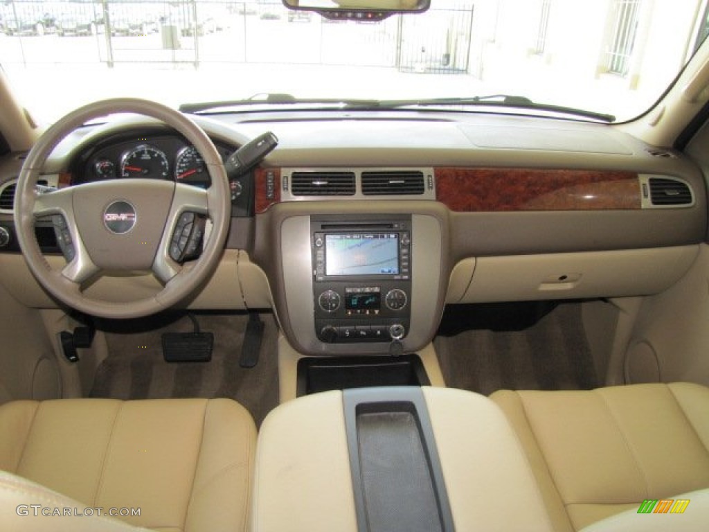 2009 Yukon SLT - Gold Mist Metallic / Light Tan photo #3