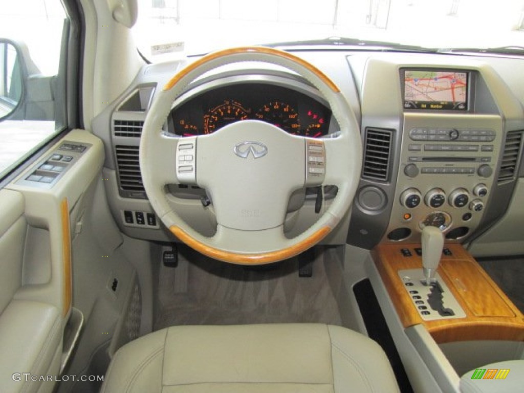 2004 Infiniti QX 56 Willow Dashboard Photo #68785568