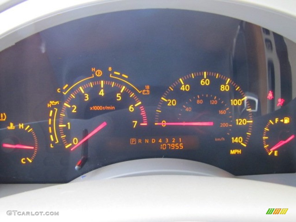 2004 Infiniti QX 56 Gauges Photos