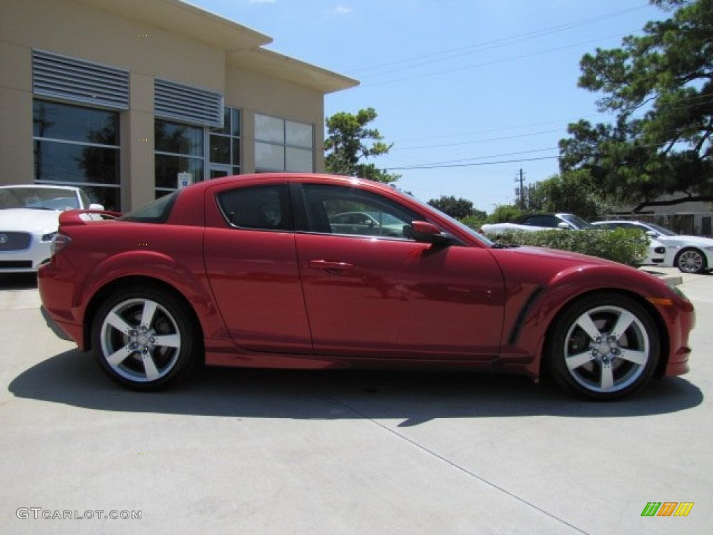 2004 RX-8  - Velocity Red Mica / Black/Red photo #11