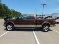 2012 Golden Bronze Metallic Ford F150 Lariat SuperCrew 4x4  photo #8