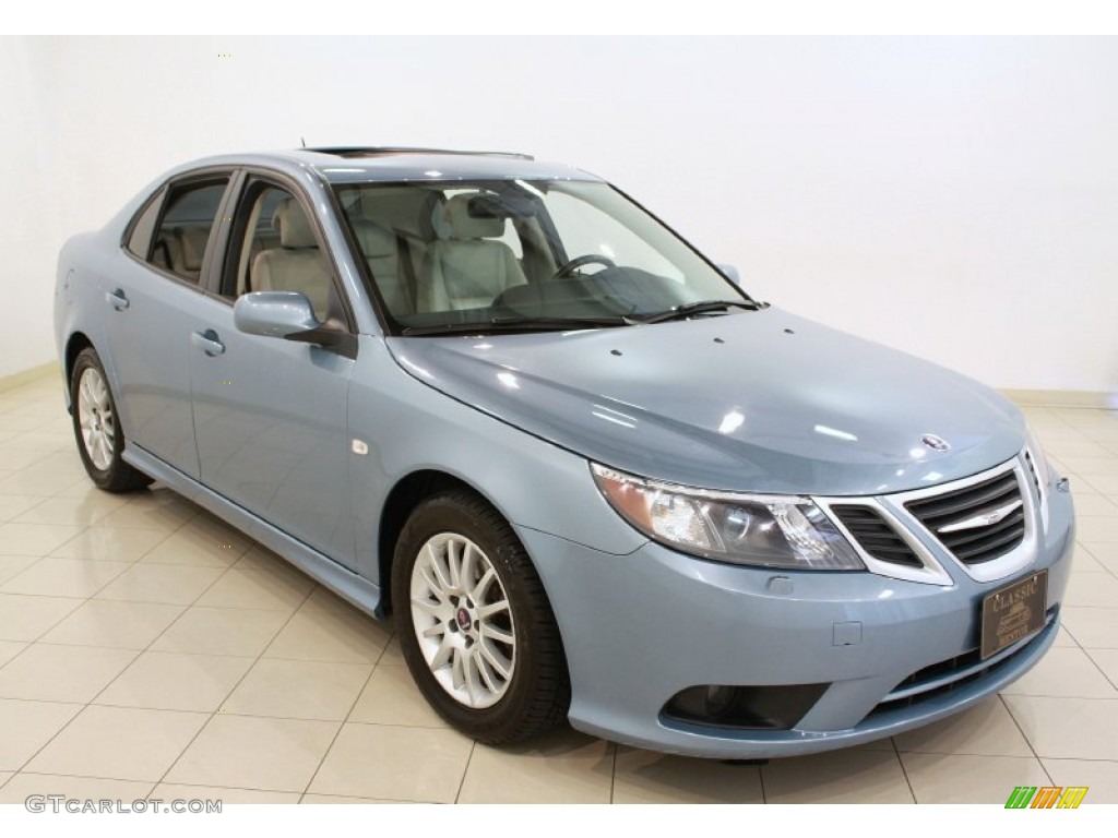 Ice Blue Metallic Saab 9-3