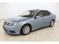 Ice Blue Metallic 2008 Saab 9-3 2.0T Sport Sedan Exterior