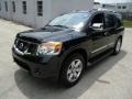 2010 Galaxy Black Metallic Nissan Armada Platinum 4WD  photo #2