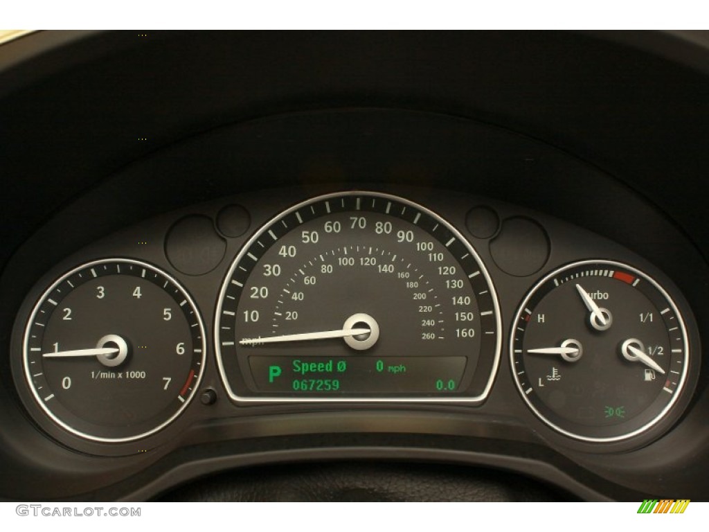 2008 Saab 9-3 2.0T Sport Sedan Gauges Photo #68787296