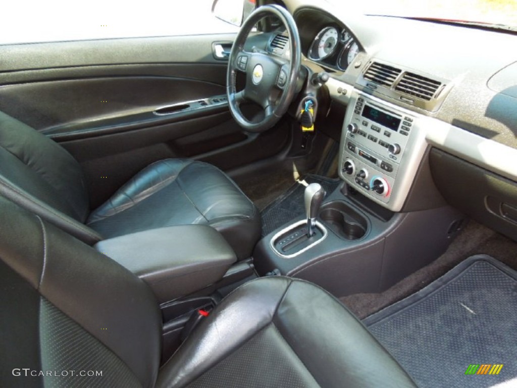 Ebony Interior 2006 Chevrolet Cobalt LT Coupe Photo #68788010