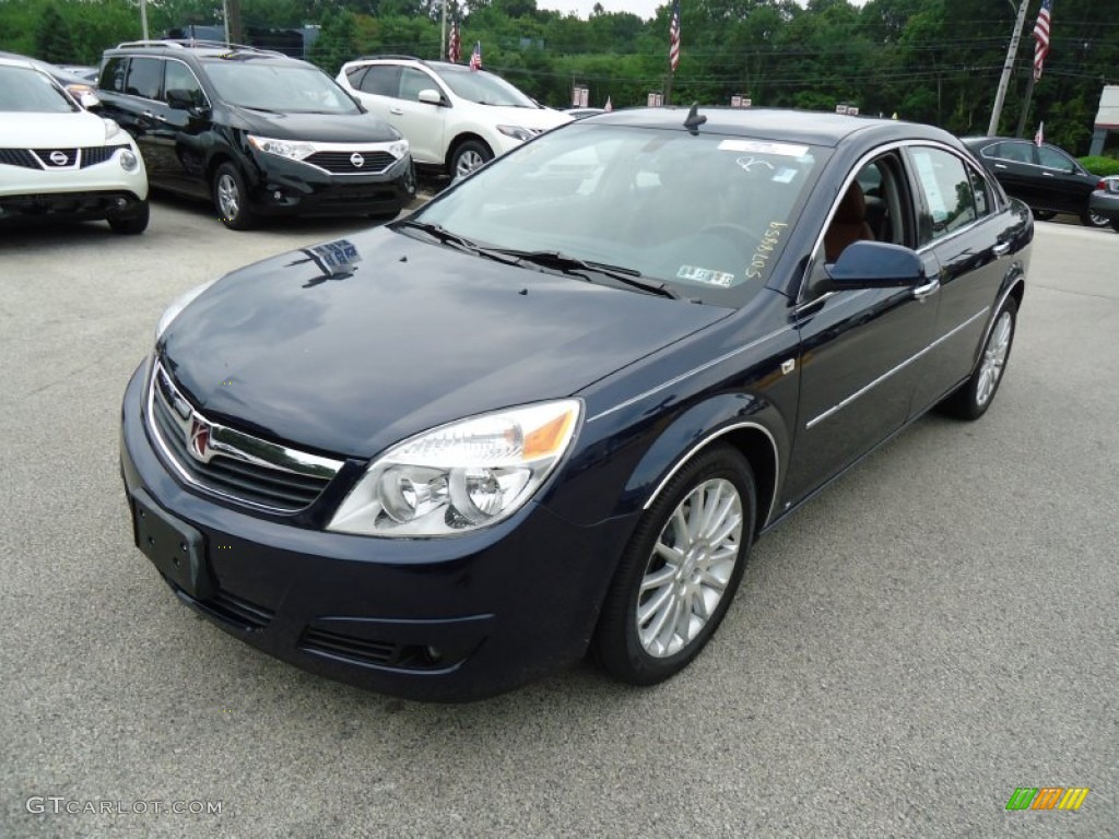 2008 Aura XR - Deep Blue / Morocco Brown photo #2