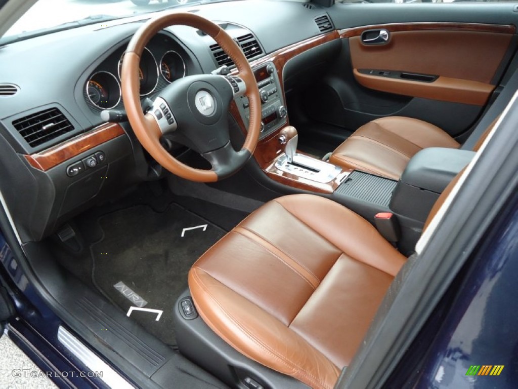 2008 Aura XR - Deep Blue / Morocco Brown photo #10