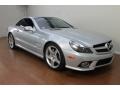 Iridium Silver Metallic 2009 Mercedes-Benz SL 550 Roadster Exterior