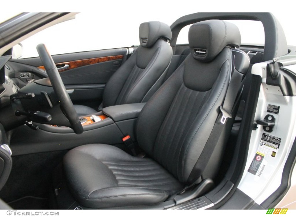 2009 Mercedes-Benz SL 550 Roadster Front Seat Photo #68789147