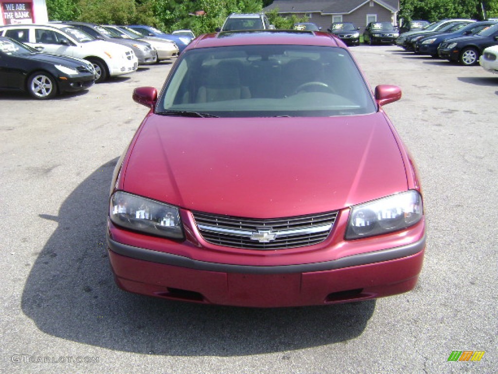 2005 Impala  - Sport Red Metallic / Neutral Beige photo #2