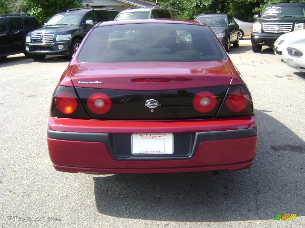 2005 Impala  - Sport Red Metallic / Neutral Beige photo #5