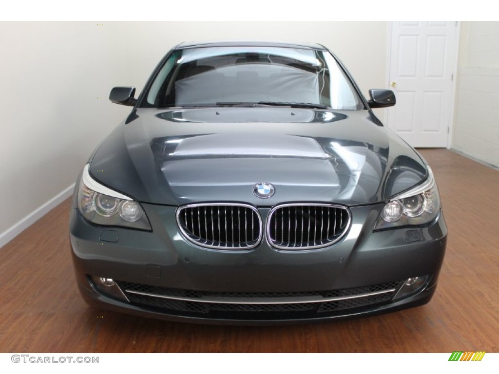 Platinum Grey Metallic 2008 BMW 5 Series 535i Sedan Exterior Photo #68789393