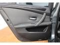 Black 2008 BMW 5 Series 535i Sedan Door Panel