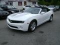 2011 Summit White Chevrolet Camaro LT Convertible  photo #1