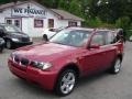 2006 Flamenco Red Metallic BMW X3 3.0i  photo #1