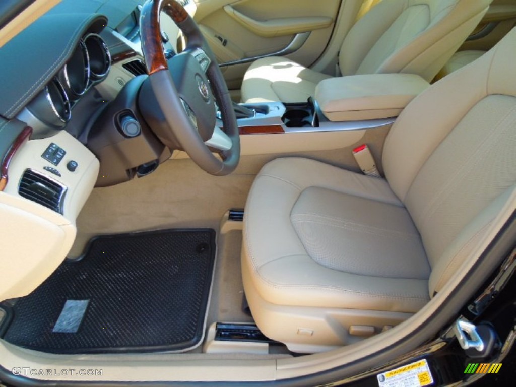 Cashmere/Ebony Interior 2013 Cadillac CTS 3.0 Sedan Photo #68790350
