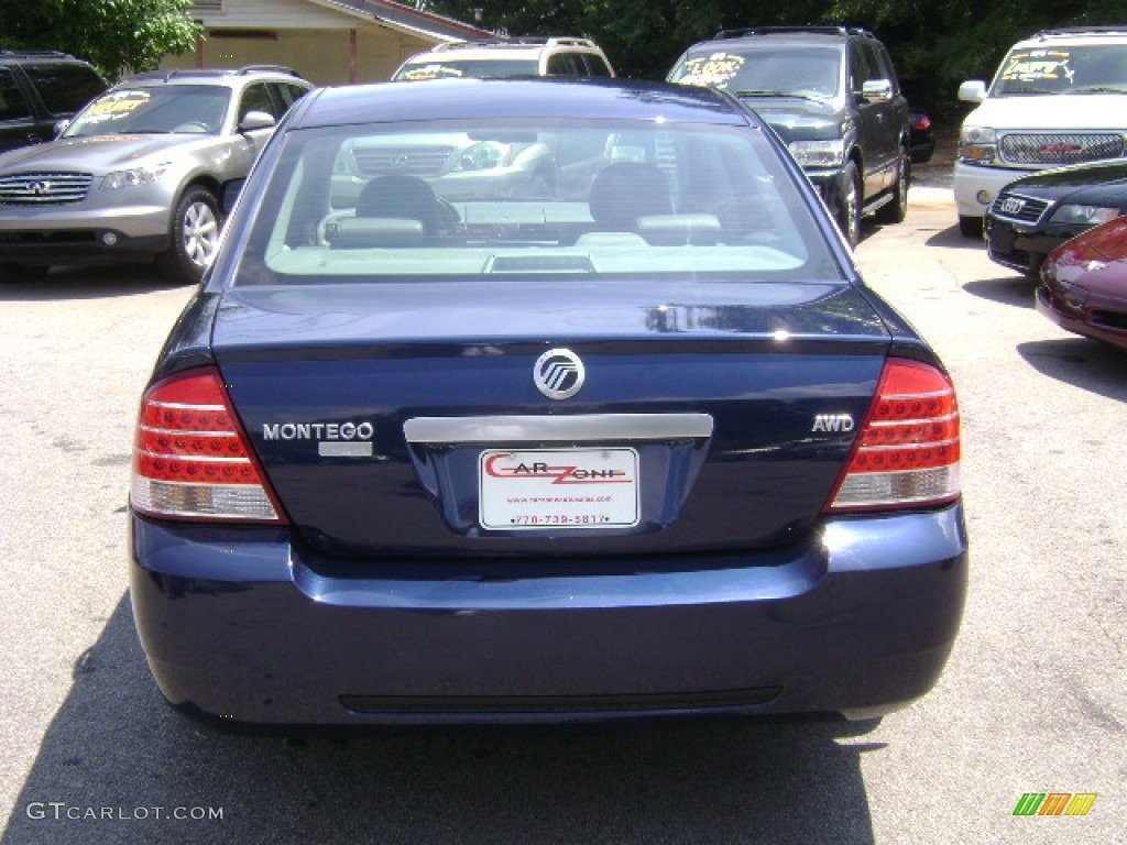 2006 Montego Premier AWD - Dark Blue Pearl Metallic / Charcoal Black photo #4