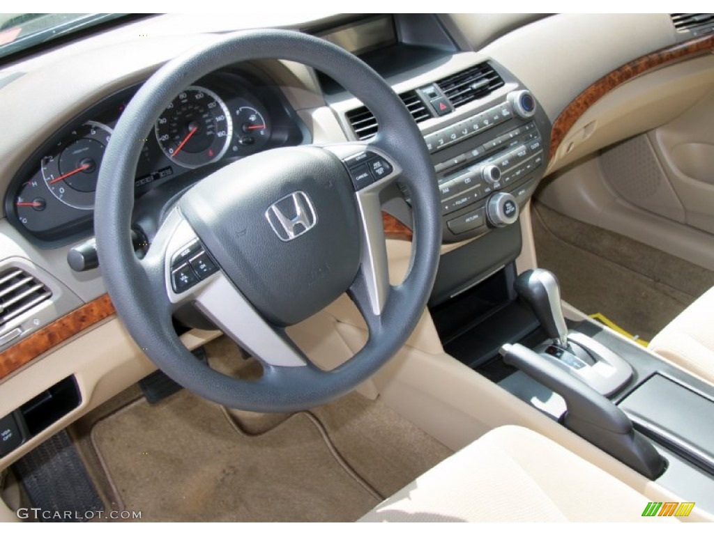 Ivory Interior 2009 Honda Accord EX Sedan Photo #68790727