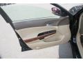 Ivory 2009 Honda Accord EX Sedan Door Panel