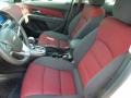 Jet Black/Sport Red 2012 Chevrolet Cruze LT/RS Interior Color