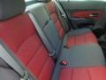 Jet Black/Sport Red 2012 Chevrolet Cruze LT/RS Interior Color