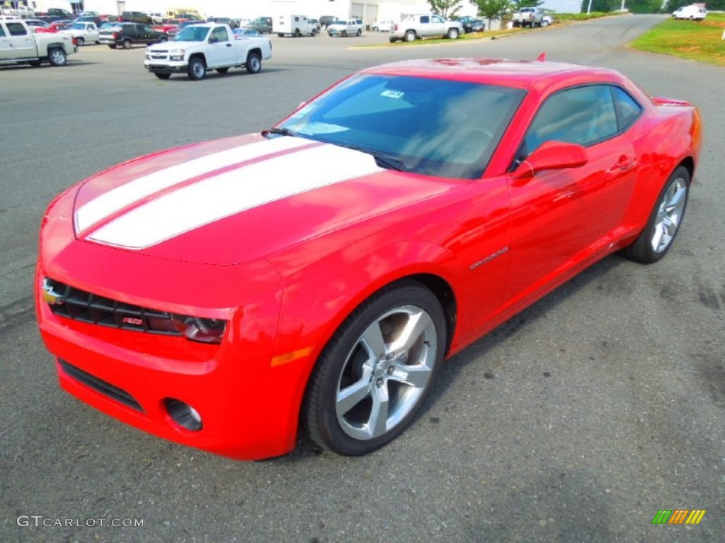 2012 Camaro LT/RS Coupe - Victory Red / Black photo #1