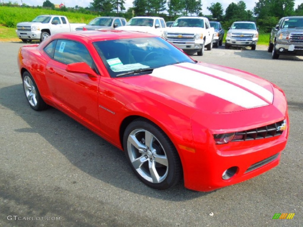 2012 Camaro LT/RS Coupe - Victory Red / Black photo #2