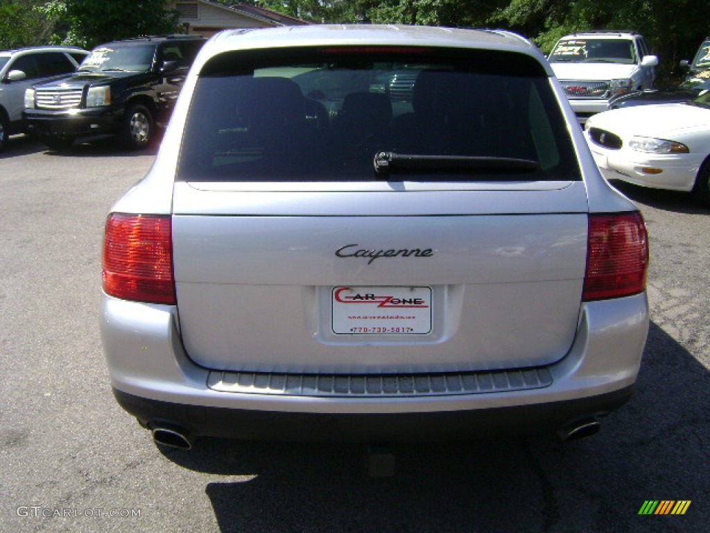 2004 Cayenne Tiptronic - Crystal Silver Metallic / Stone/Steel Grey photo #7