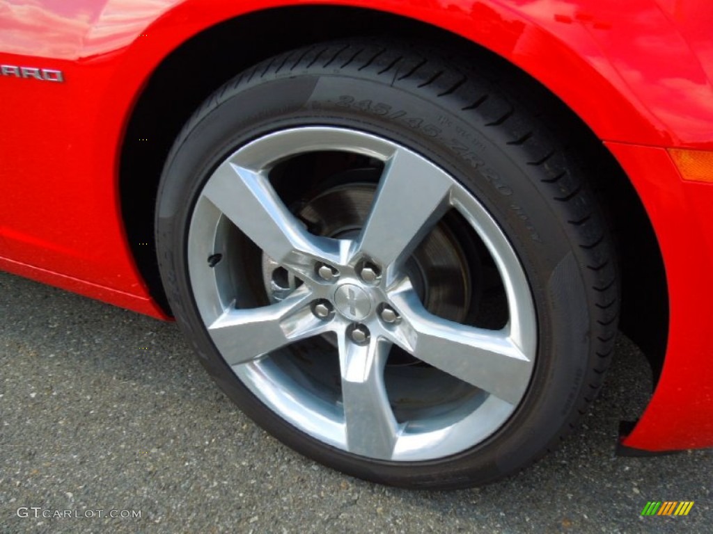 2012 Camaro LT/RS Coupe - Victory Red / Black photo #22