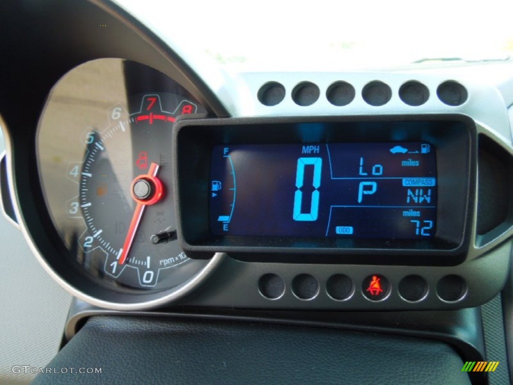 2012 Sonic LT Sedan - Victory Red / Jet Black/Dark Titanium photo #14