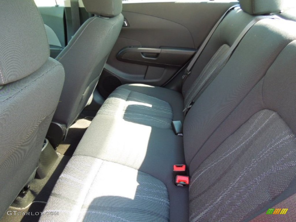 2012 Sonic LT Sedan - Victory Red / Jet Black/Dark Titanium photo #15