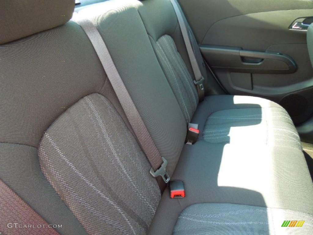 2012 Sonic LT Sedan - Victory Red / Jet Black/Dark Titanium photo #19