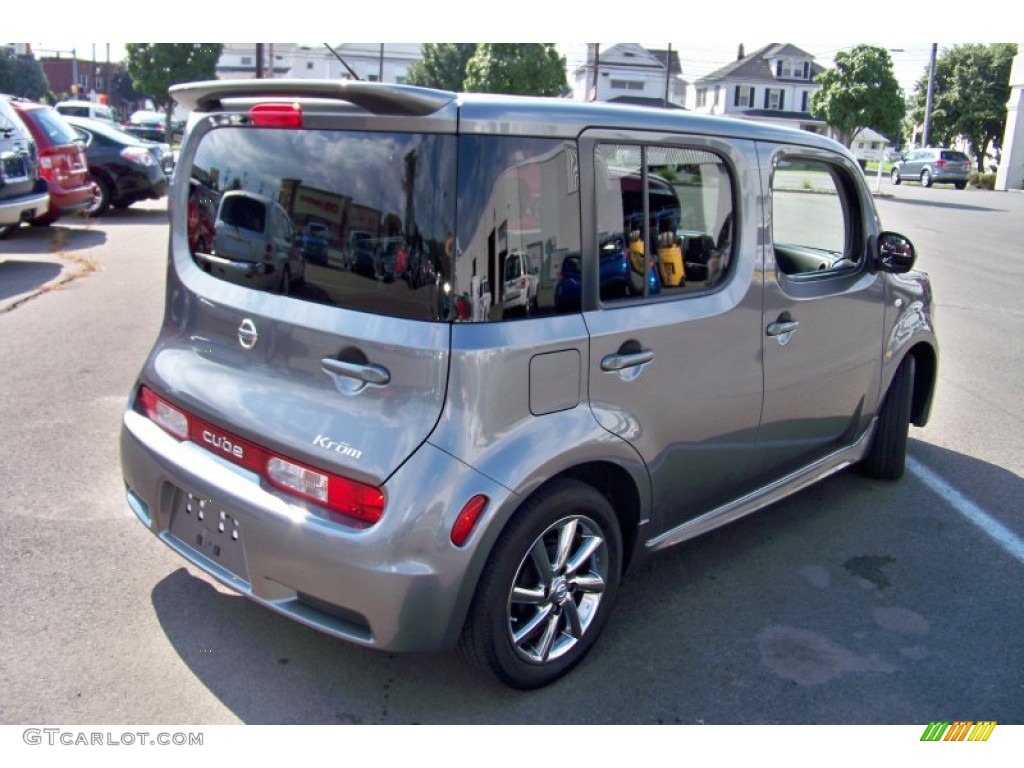 Steel Gray 2009 Nissan Cube Krom Edition Exterior Photo #68792123