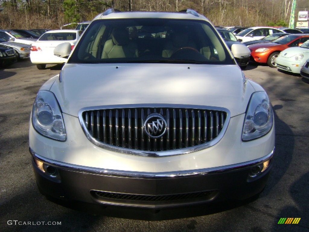 2008 Enclave CXL - White Opal / Cashmere/Cocoa photo #2