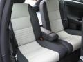 2013 Volvo C30 Off Black/Blonde Interior Rear Seat Photo