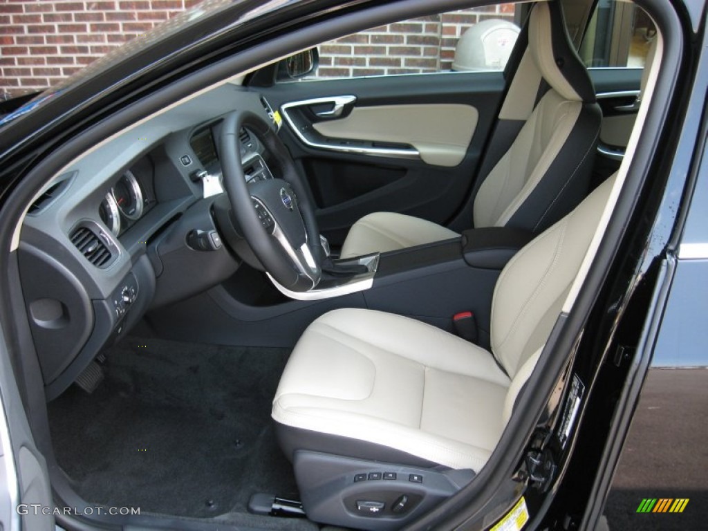 Soft Beige Interior 2013 Volvo S60 T6 AWD Photo #68793680