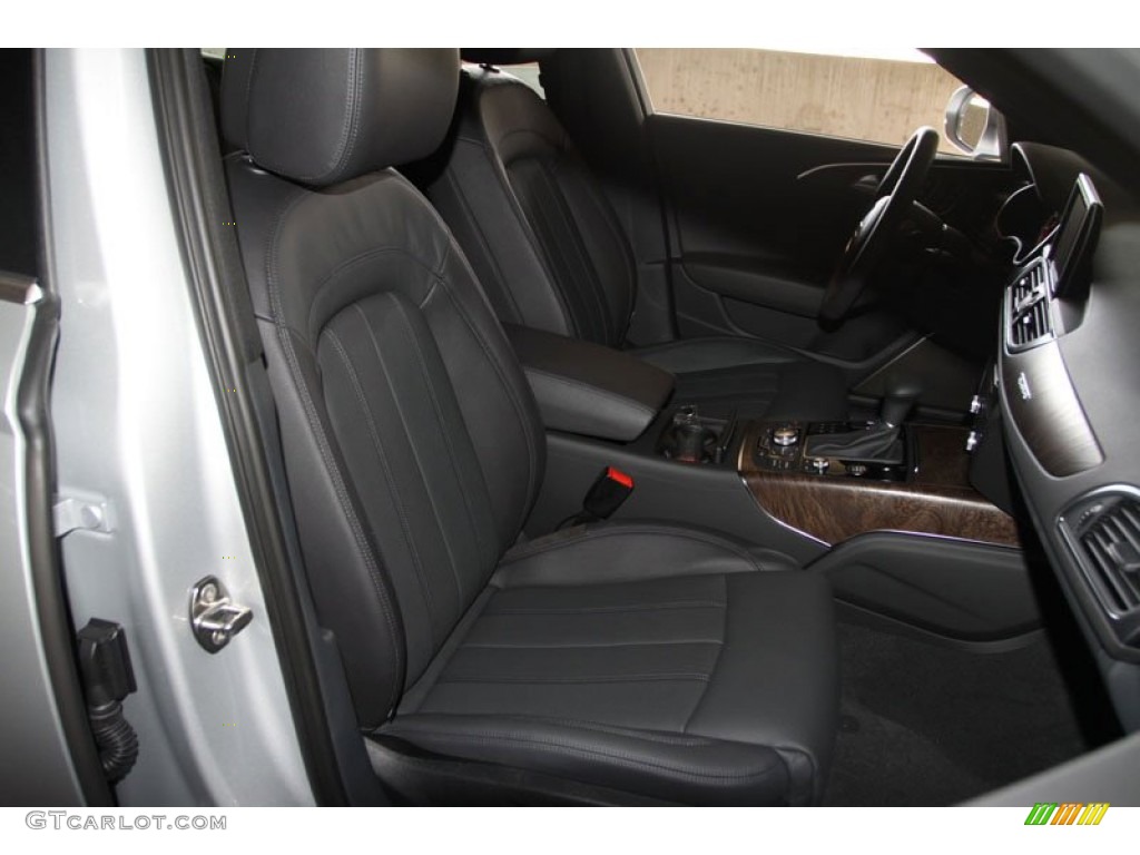 Black Interior 2013 Audi A6 3.0T quattro Sedan Photo #68794886
