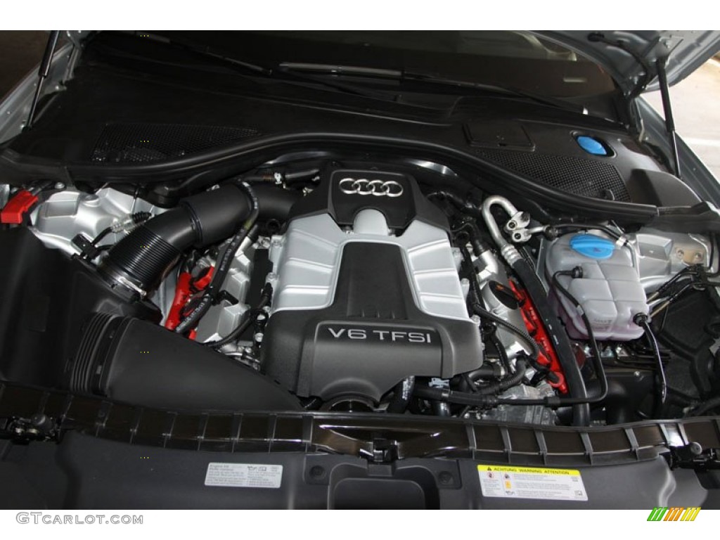 2013 Audi A6 3.0T quattro Sedan 3.0 Liter FSI Supercharged DOHC 24-Valve VVT V6 Engine Photo #68794895
