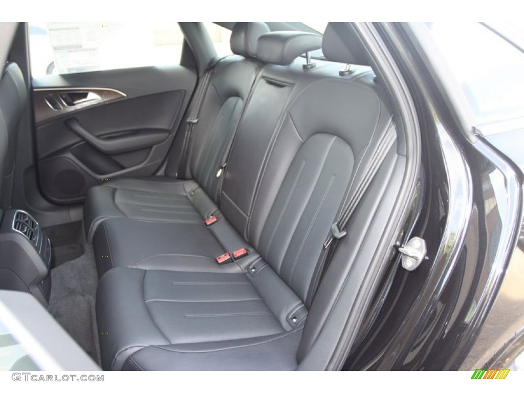2013 Audi A6 3.0T quattro Sedan Rear Seat Photo #68795033