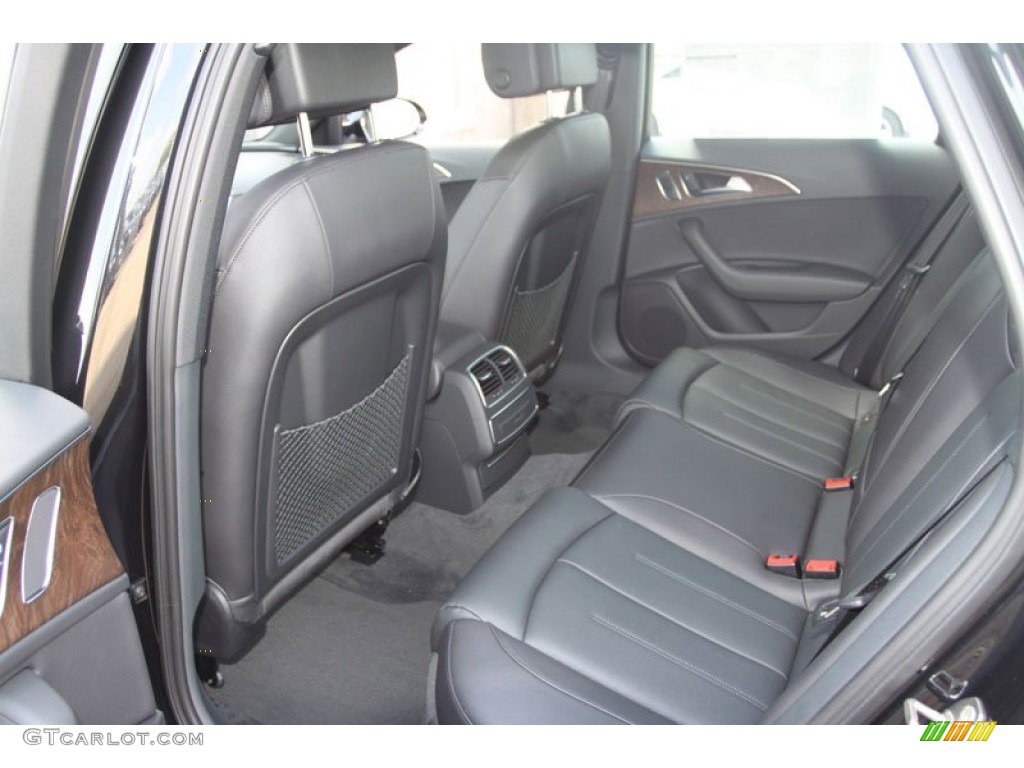 2013 Audi A6 3.0T quattro Sedan Rear Seat Photo #68795042