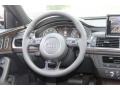Black Steering Wheel Photo for 2013 Audi A6 #68795057