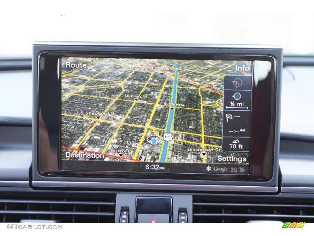 2013 Audi A6 3.0T quattro Sedan Navigation Photo #68795066