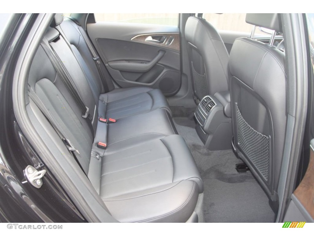 2013 Audi A6 3.0T quattro Sedan Rear Seat Photo #68795099