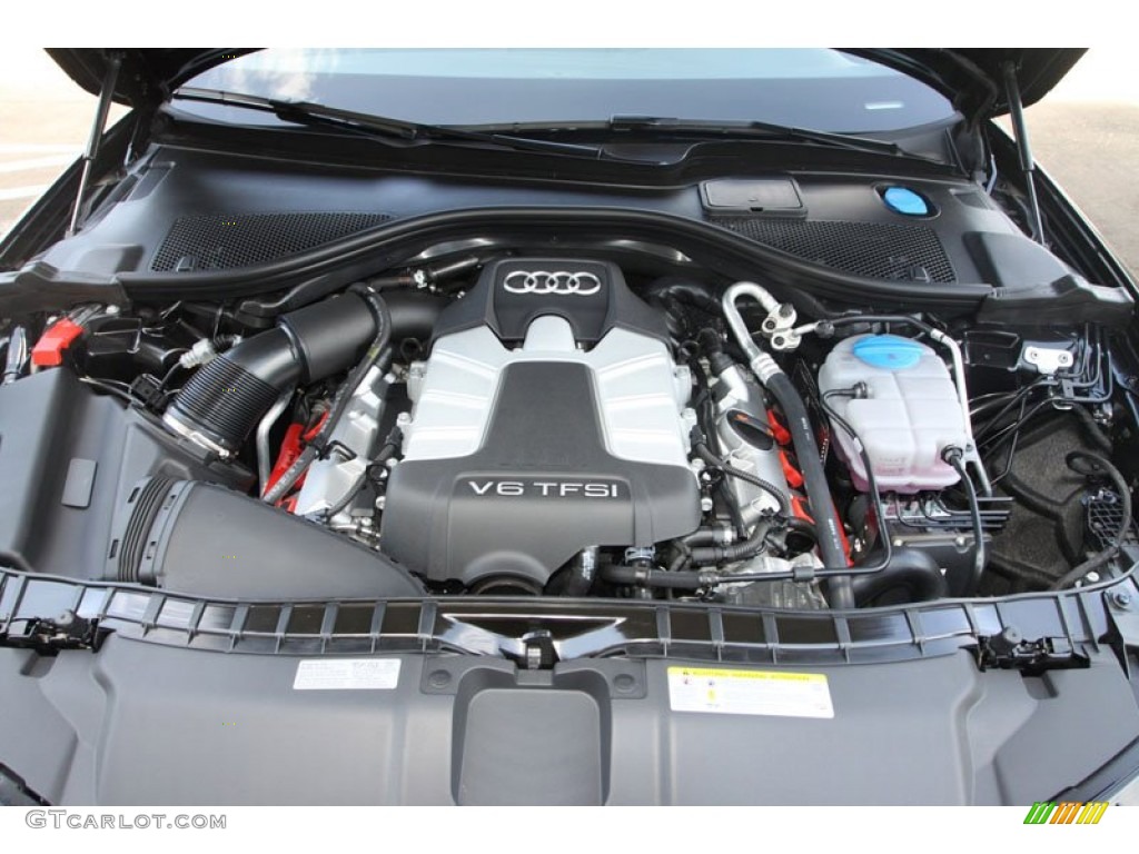 2013 Audi A6 3.0T quattro Sedan 3.0 Liter FSI Supercharged DOHC 24-Valve VVT V6 Engine Photo #68795141